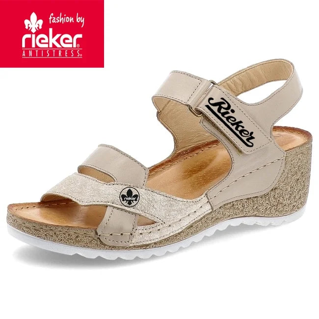 Szandálok Rieker® Fashion női cipők éksarkú