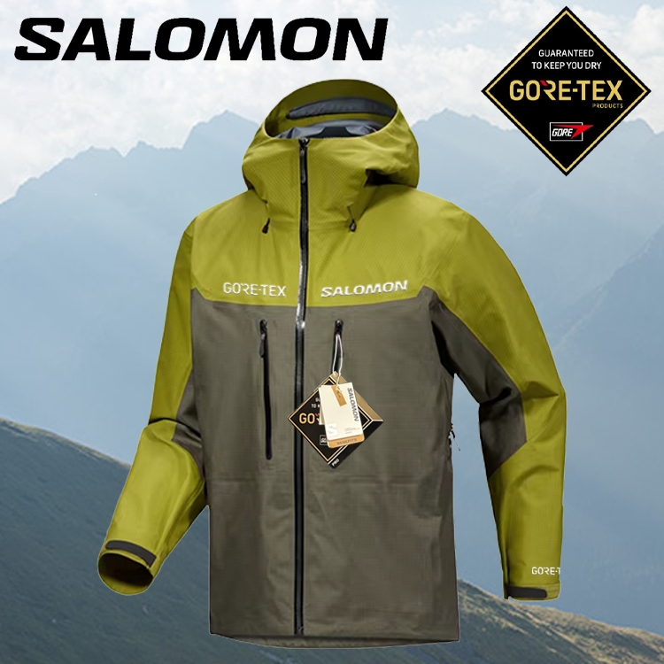 Salomon Gore-Tex 2025 – Új! Vízálló és szélálló kabát – Nagy akció!
