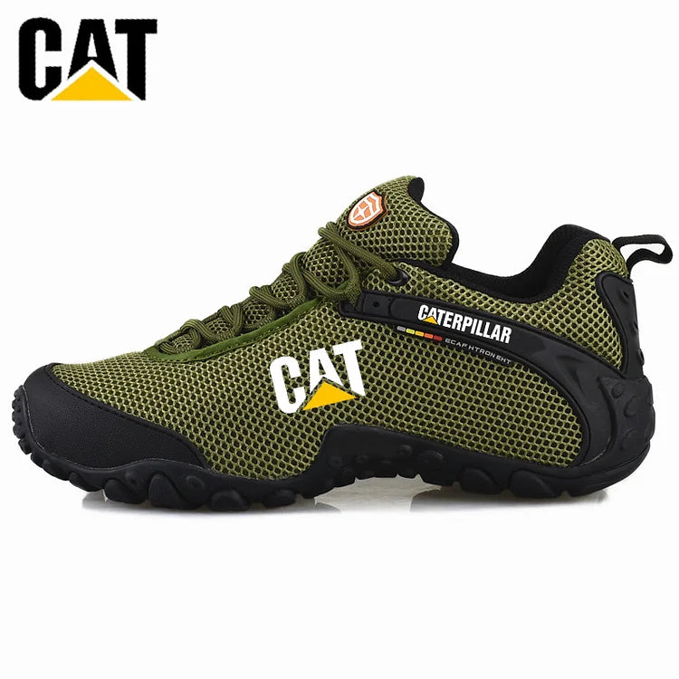 Új CAT 2025 férfi munkacsizma repedés- és defektálló acélból