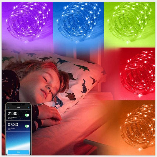 Többszínű animált kültéri LED fényshow