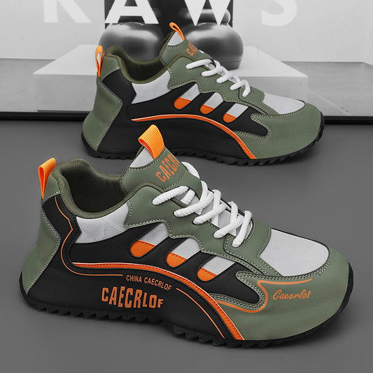 2025 metų nauji vyriški laisvalaikio batai storu padu