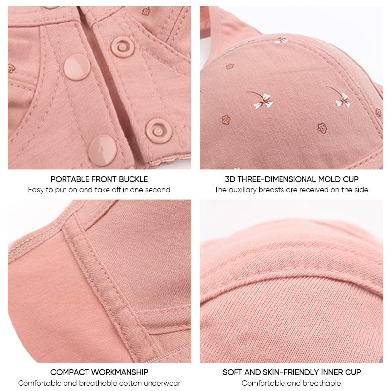 (3 csomag) Senior Design Cotton Front Closure melltartó