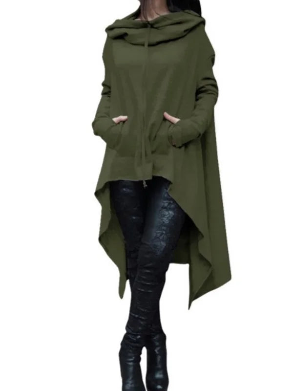 Stílusos pulóverek kenguru kapucnival