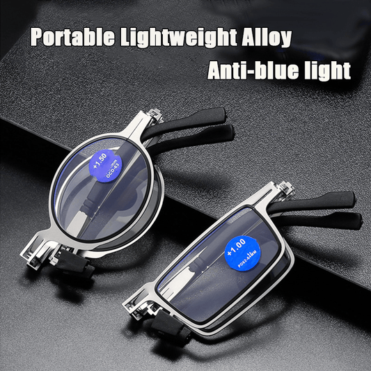 (🎁2024 M. NAUJŲJŲ METŲ KARŠTAS IŠPARDAVIMAS🎁) ITIN LENGVOS MEDŽIAGOS NESUSUKAMI SULANKSTOMI SKAITYMO AKINIAI