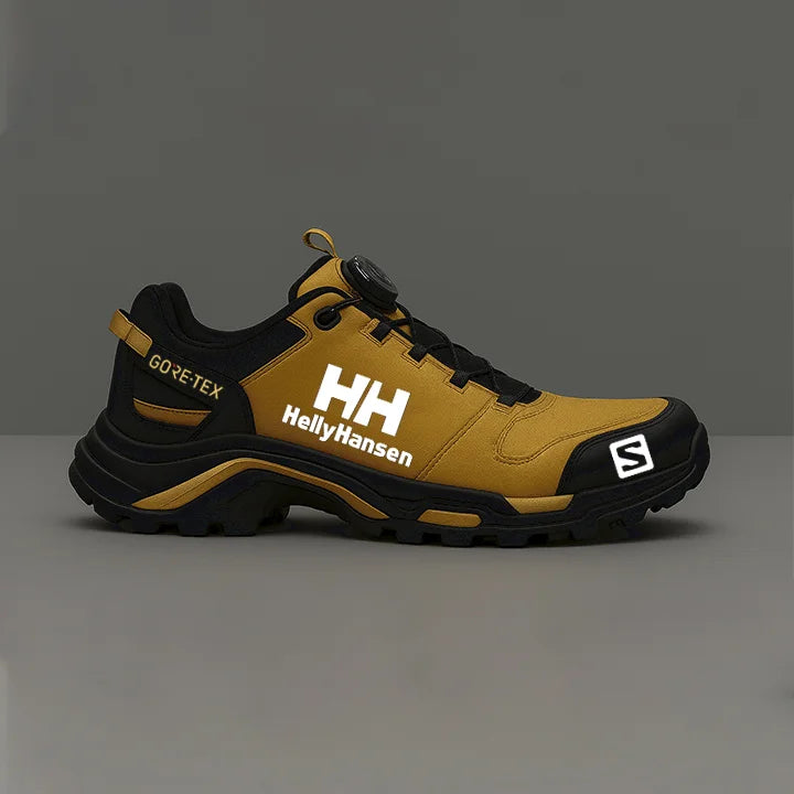 A Helly Hansen és a Salomon szúrás- és repedésálló férfi munkabakancsokat tervezett.