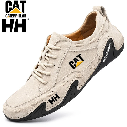 Nowe, oddychające, stylowe, męskie buty casualowe marki CAT® i Helly Hansen
