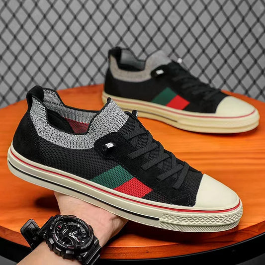 Elegáns Flyknit Flyknit elasztikus színű férfi tornacipő