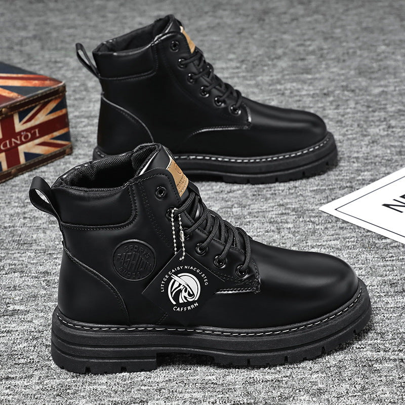 magas munkacsizma brit stílusú martin csizma