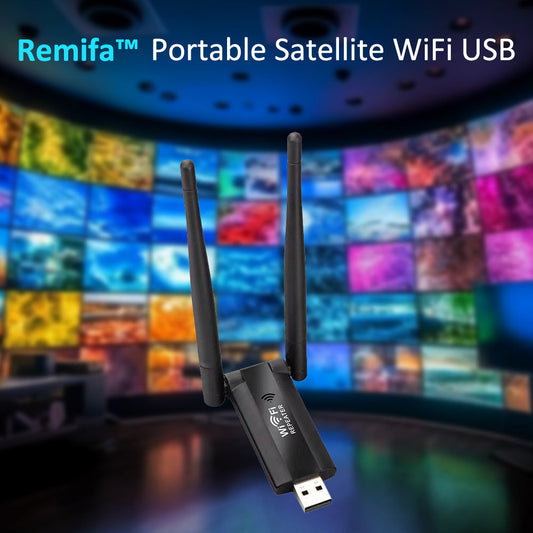 Remifa™ hordozható műholdas WiFi USB