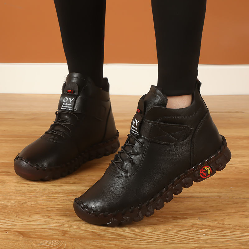 Női vastag szőrű téli vízálló csizma