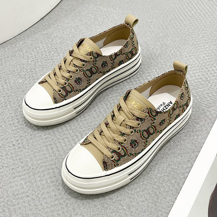 2022 tavaszi/nyári flitteres gyémánt vászoncipő