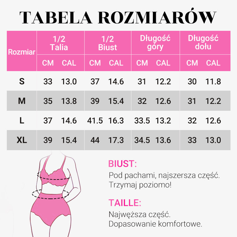 💥👙Hasszabályozó fürdőruha visszafogott, magas derekú bikiniszett