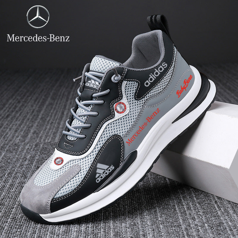 Férfi Adidas és Mercedes-Benz sportcipők bőséges rugalmassággal