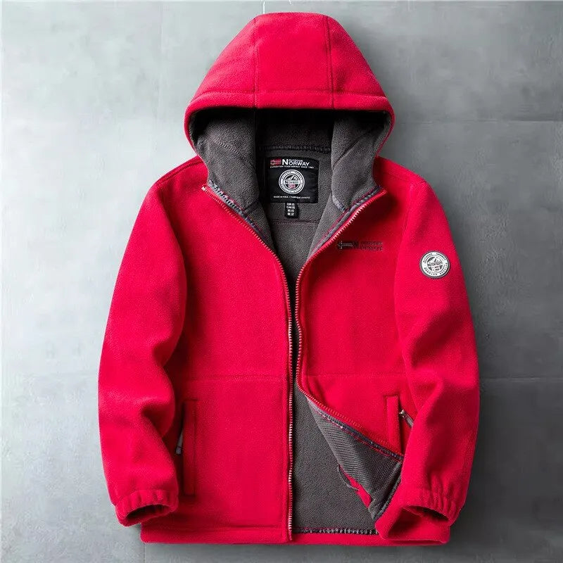 ❄NORWAY® KÉT RÉTEGŰ MELEG GYAPJÚ KABÁT