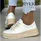 RYLKO® 2025 könnyű, lengyel gyártás, vastag bézs színű talpon