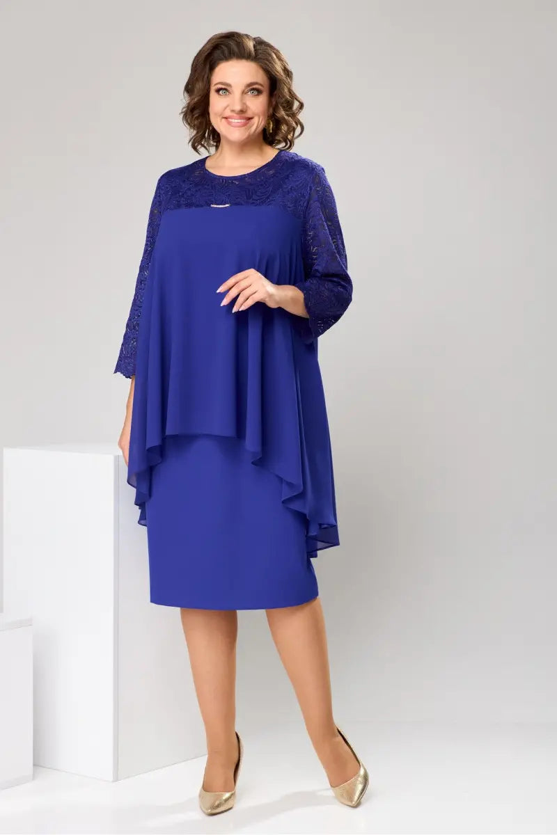 😍[S-5XL]Csodás molett őszi ruha