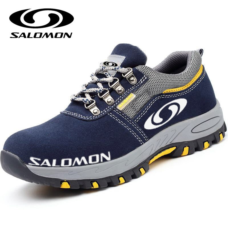 FÉRFI MUNKA CIPŐK VASTAG TALPAL, TURISZTÓMEDENCÉKHEZ