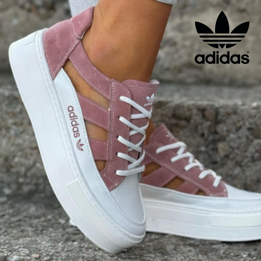 Adidas Originals női platformcipő lyukakkal, modern stílusban
