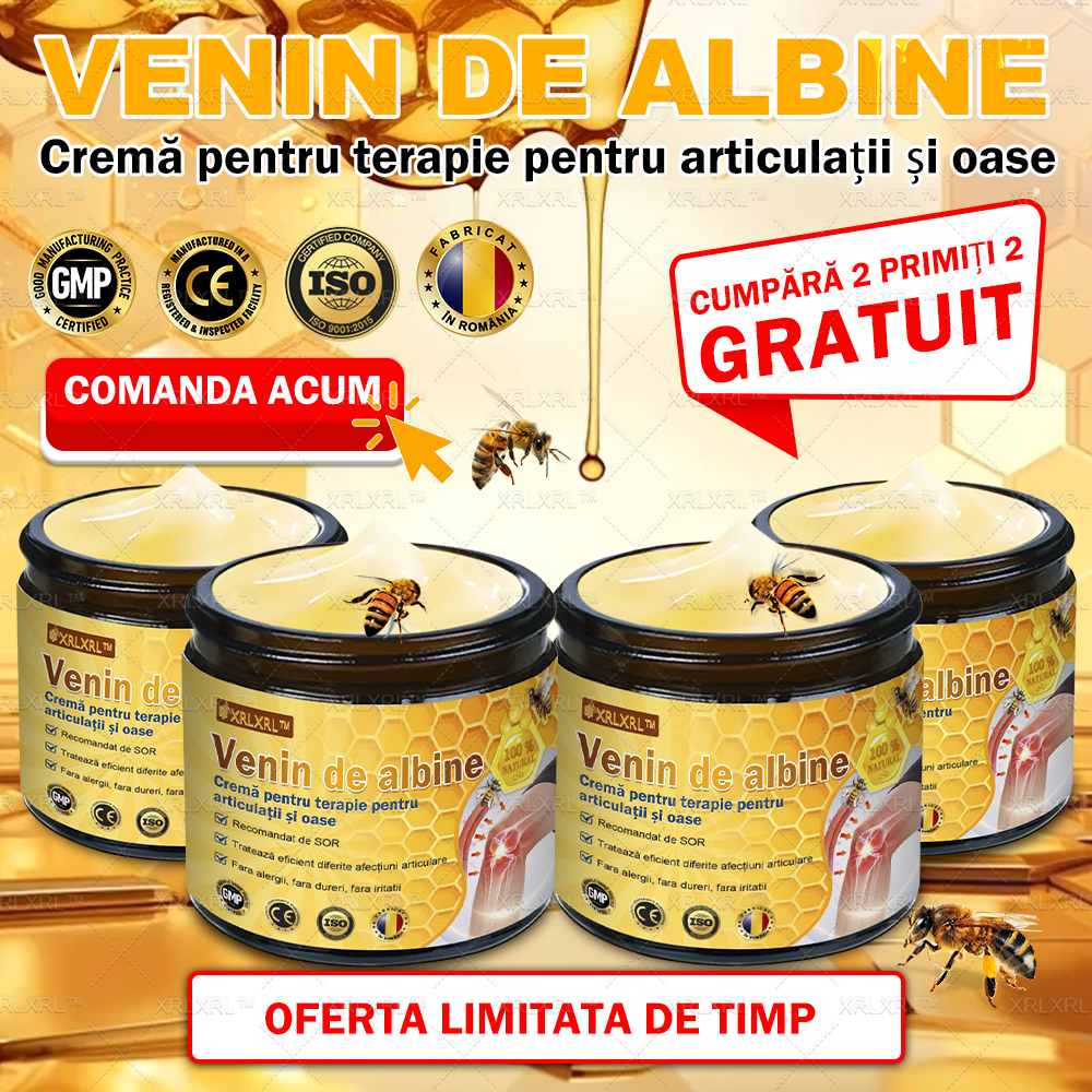 XRLXRL™ csontgyógyító méhméreg fájdalomcsillapító krém (kifejezetten idősebb felnőttek számára, az AAOS által ajánlott)