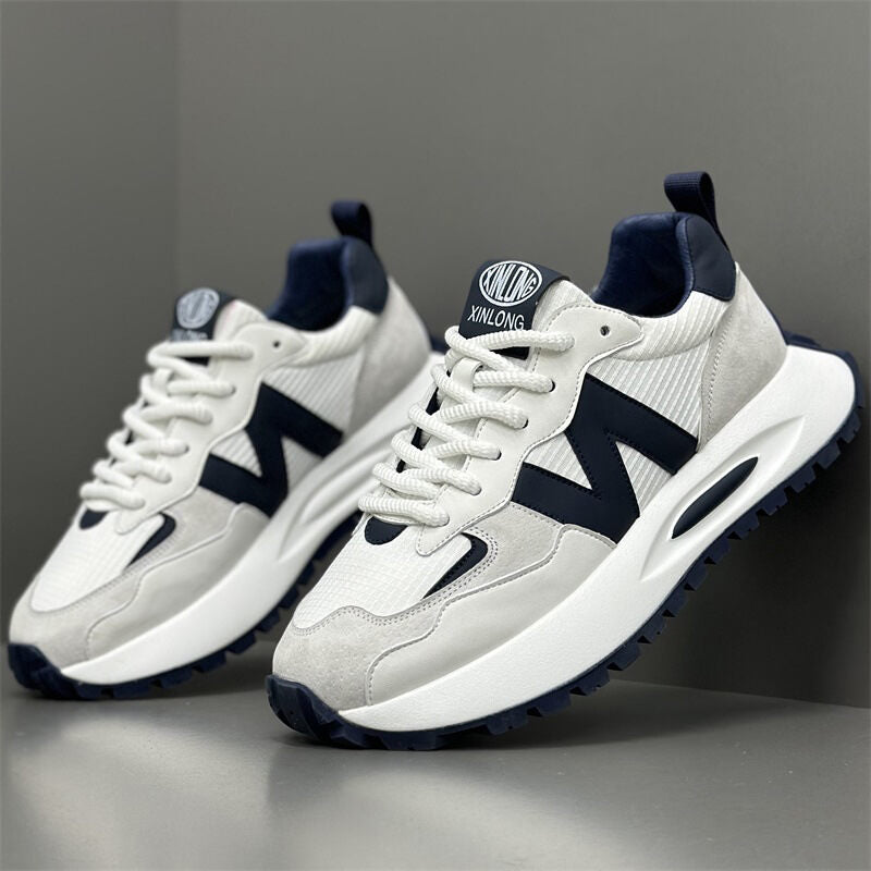 Sapatos masculinos respiráveis para todos os climas 2024 novos tênis masculinos esportivos e casuais da moda