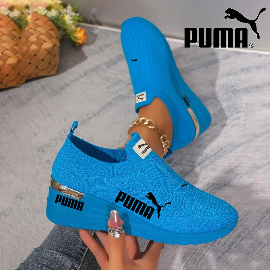 Légáteresztő hálós női cipő - rugalmas talp