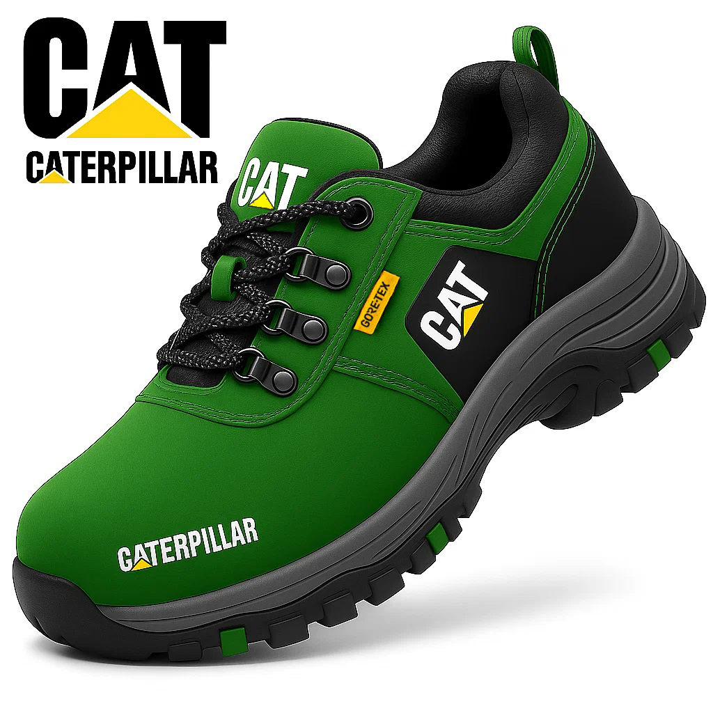 Nowe, odporne na przebicie, męskie buty robocze CAT® do pracy na zewnątrz