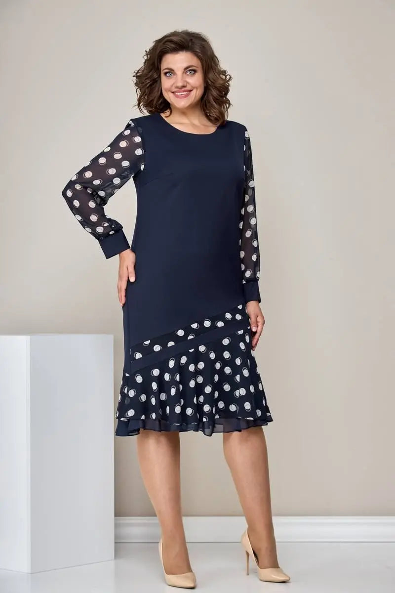 Kényelmes és elegáns sifon ruha