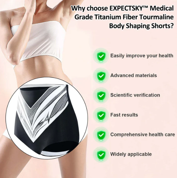 Orvosi minőségű titánszálas önmelegedő turmalin formájú rövidnadrág