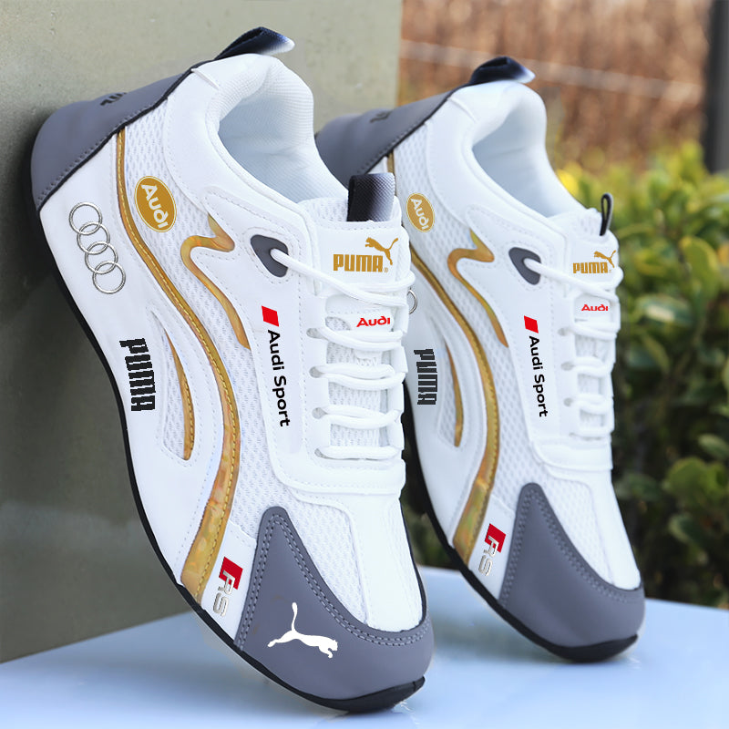 PUMA ®&AUDI ® 2025 Új tavaszi légáteresztő férfi tornacipő