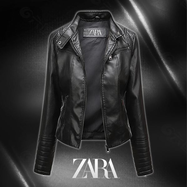 [ZARA] Női bőrkabát (tavasszal, ősszel és nyáron kapható)