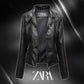 [ZARA] Női bőrkabát (tavasszal, ősszel és nyáron kapható)