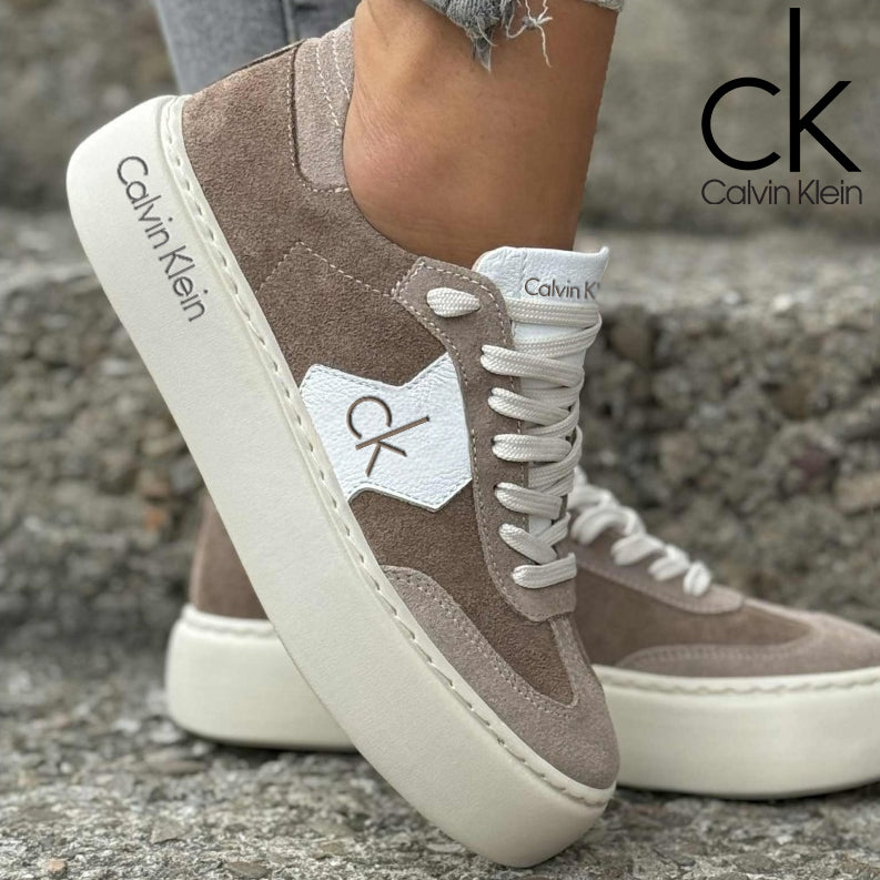 Calvin Klein®2025 új, vastagtalpú női sportcipő