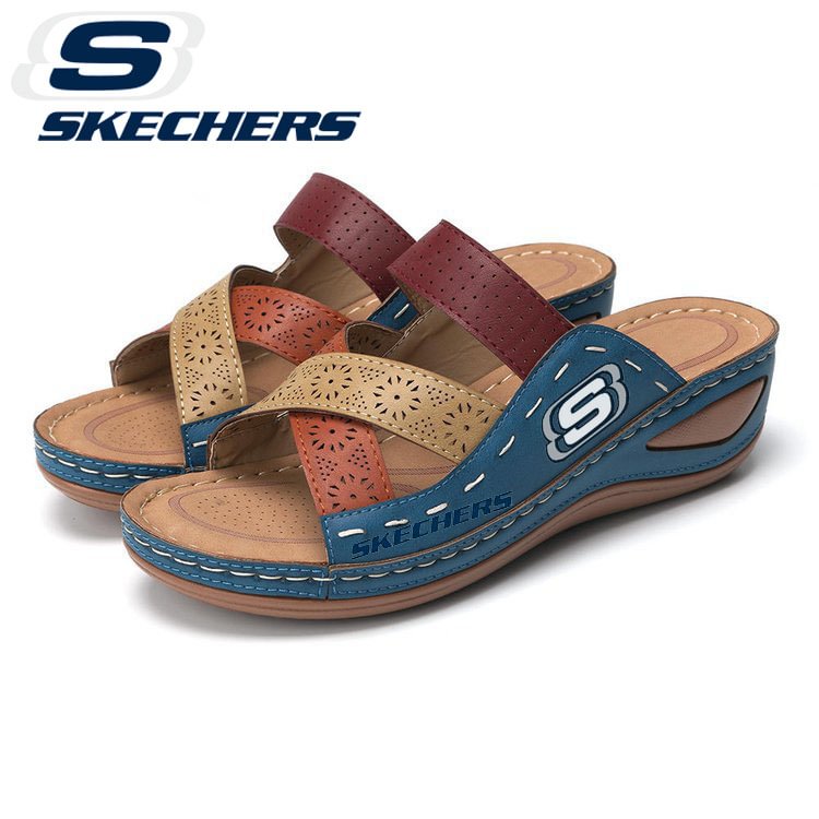SKECHERS@2025 új sport-, szabadidő-, fűzős és masszázsszandálok