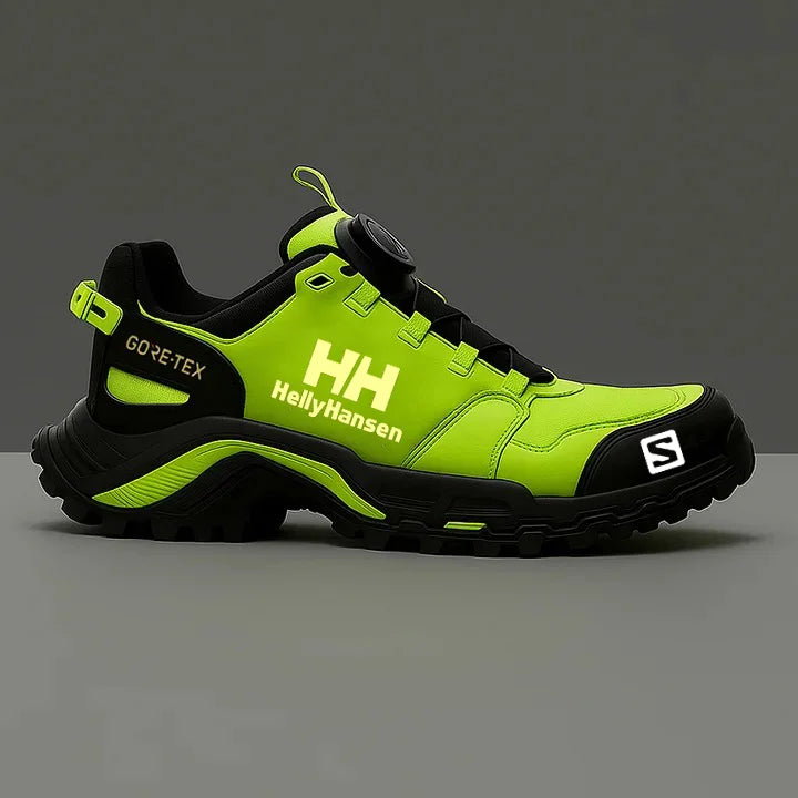 A Helly Hansen és a Salomon szúrás- és repedésálló férfi munkabakancsokat tervezett.