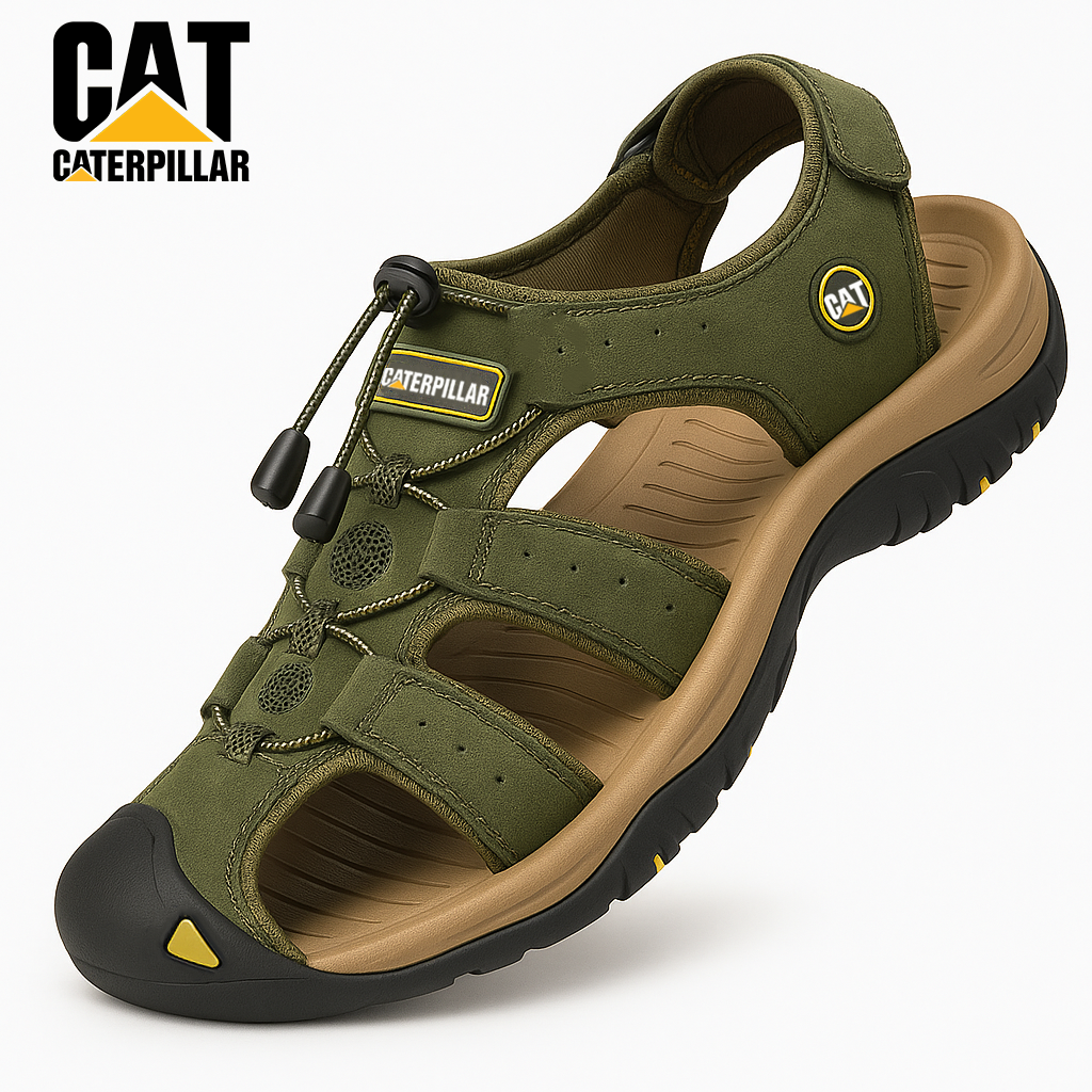 CAT® borjúbőr szandál lábujjvédelemmel