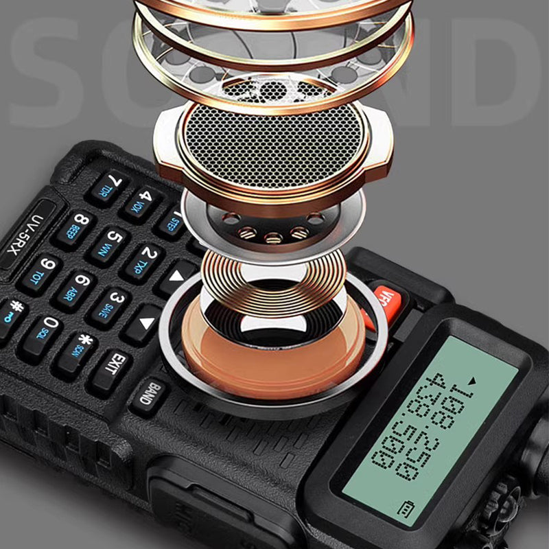 UV-5R HOSSZÚ HASZNÁLATI AMATŐR RÁDIÓ UV5R KÉTsávos, kétirányú rádió