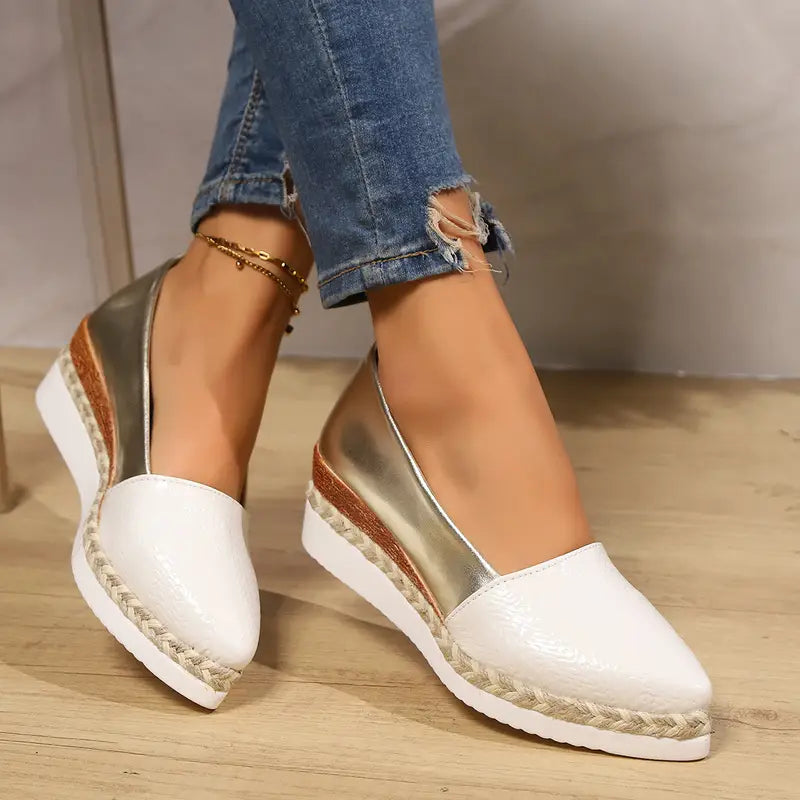 Elegáns női ortopéd mokaszinok