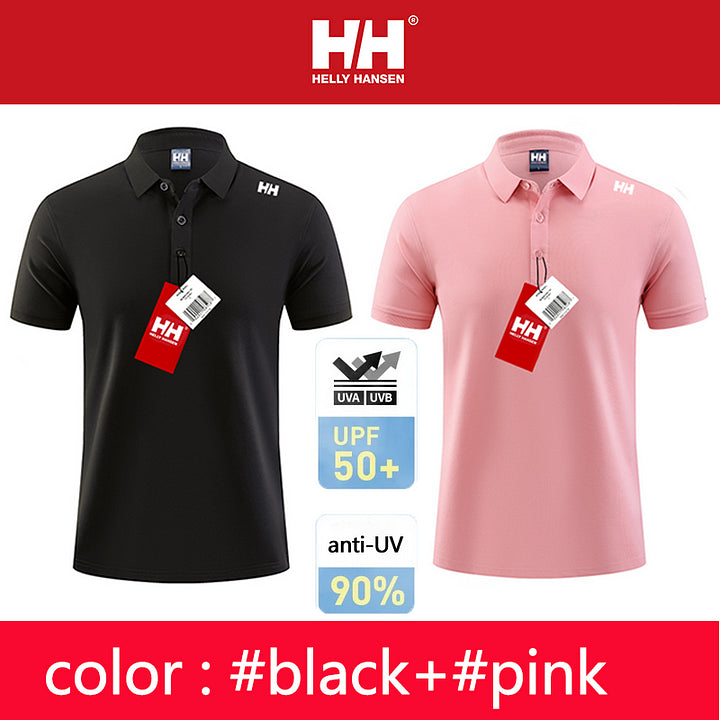 Helly Hansen férfi póló, UV-álló, lélegző, nedvességelvezető (2 csomag)