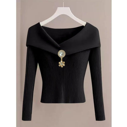 Burgundowy patchworkowy top damski z dolną górą