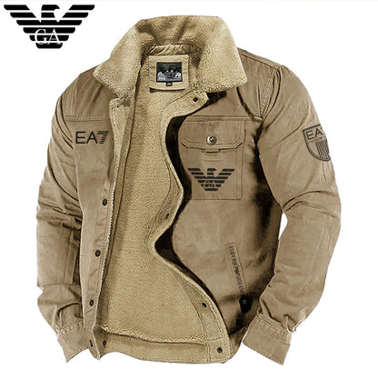 Męska ocieplana kurtka zimowa z polaru Armani®