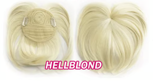 🔥Légáteresztő természetes paróka vékony hajú nőknek