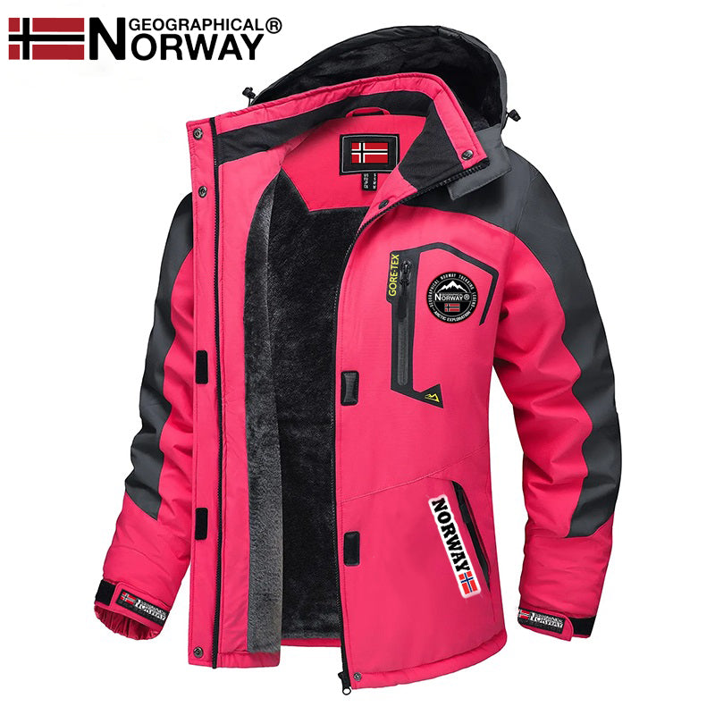 Férfi vízálló szigetelt kabát Geographical Norway