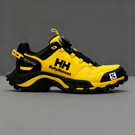 A Helly Hansen és a Salomon szúrás- és repedésálló férfi munkabakancsokat tervezett.