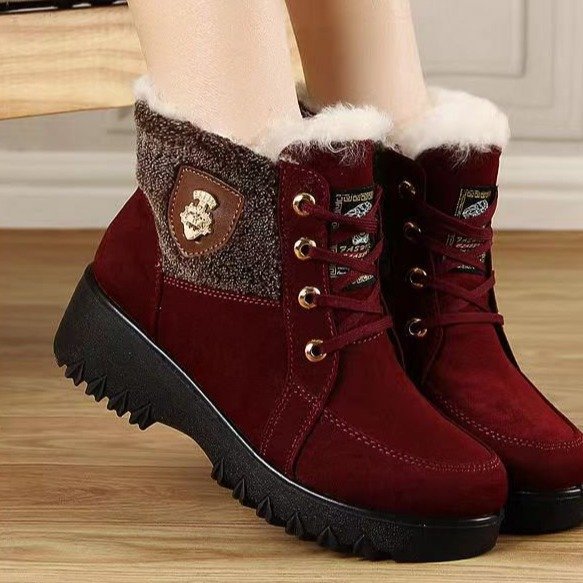 🔥🥾[35~41]Új, őszi-téli, kényelmes és meleg, bársony rövid hócsizma