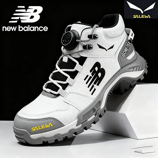 NEW BALANCE® és SALEWA® férfi túracipők – minden alkalomra, munkába és szabadtéri tevékenységekre egyaránt alkalmasak.