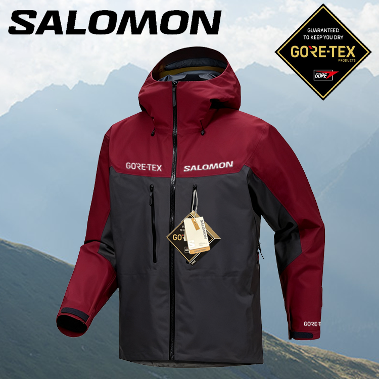Salomon Gore-Tex 2025 – Új! Vízálló és szélálló kabát – Nagy akció!
