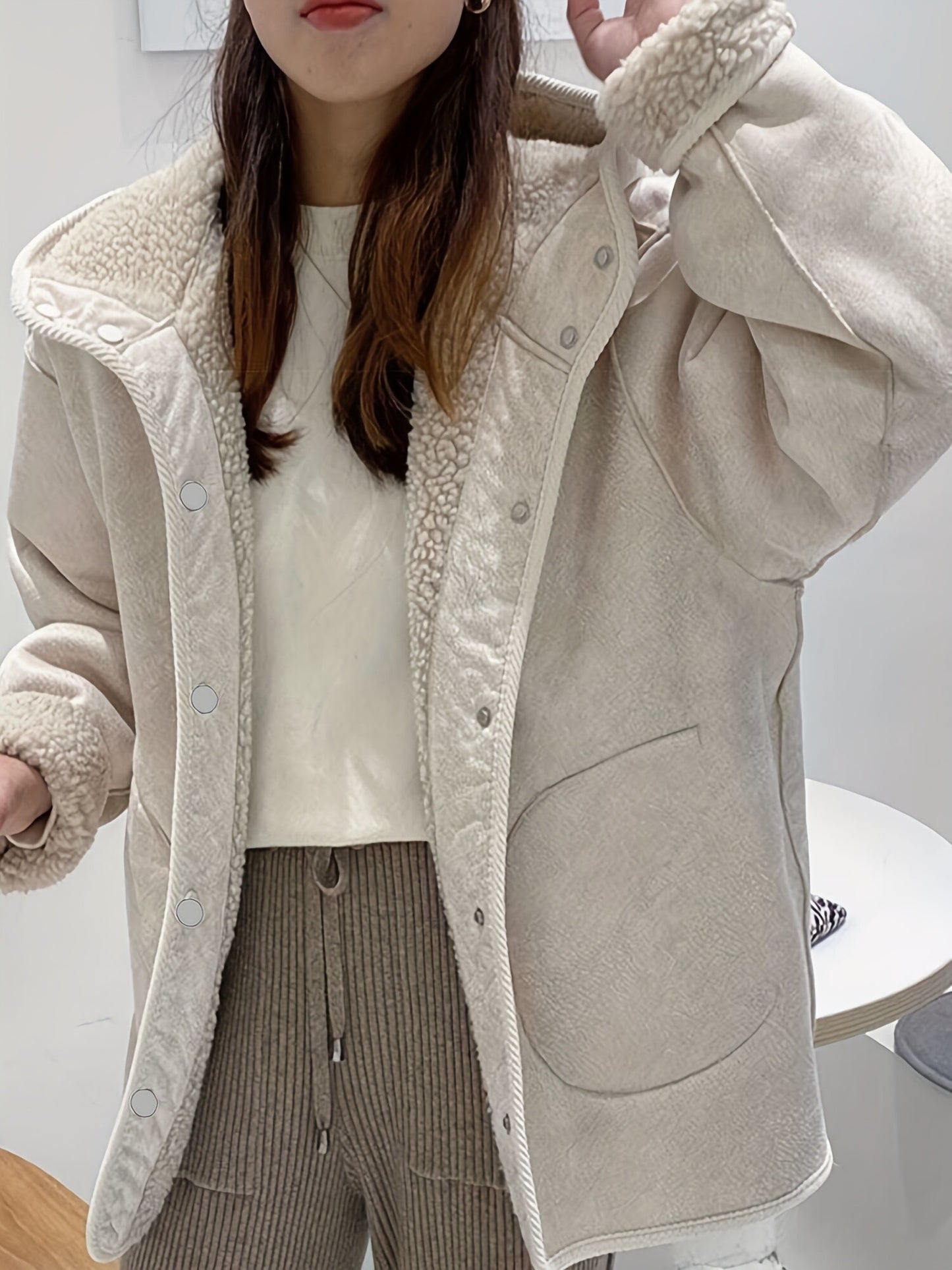 Új téli polár kabát