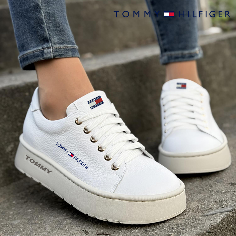 Tommy Hilfiger®2025 Új Női Vastag Talpú Tornacipő