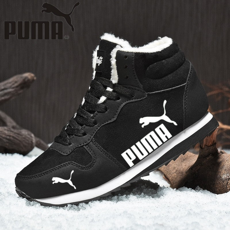 Zimowe ciepłe bawełniane buty męskie i damskie oraz bałwanki