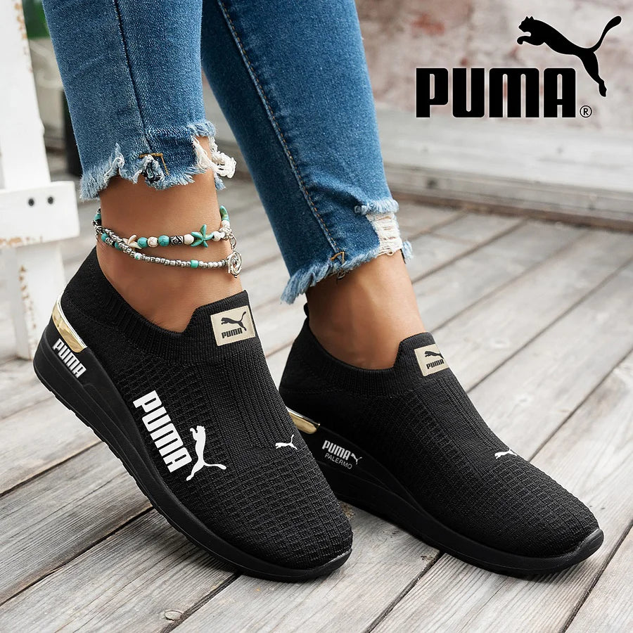 Légáteresztő hálós női cipő - rugalmas talp